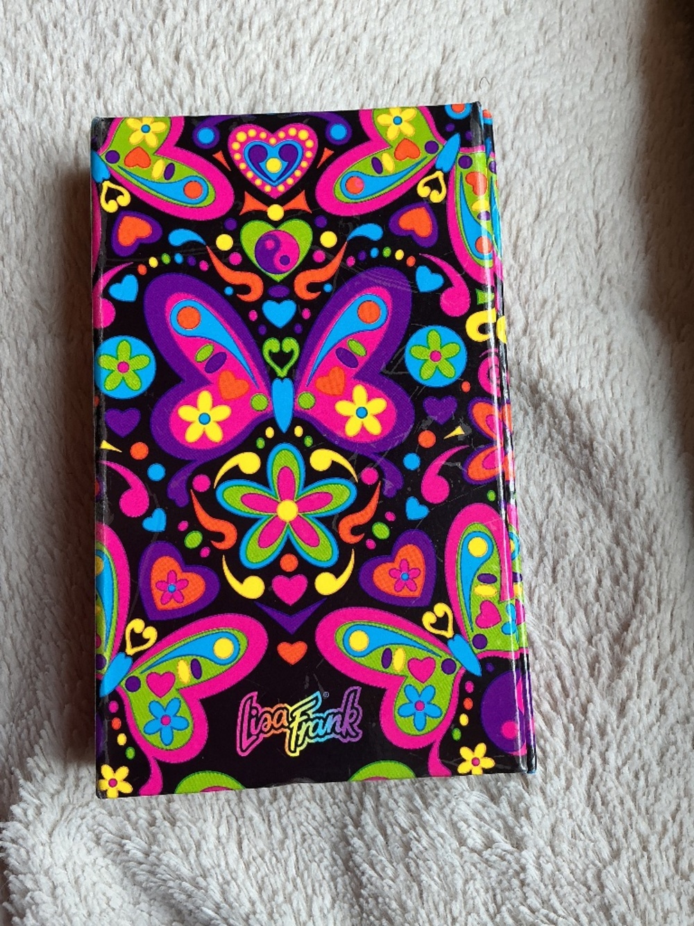 Lisa Frank Butterfly Dream Writers Trifold Organizer Planner